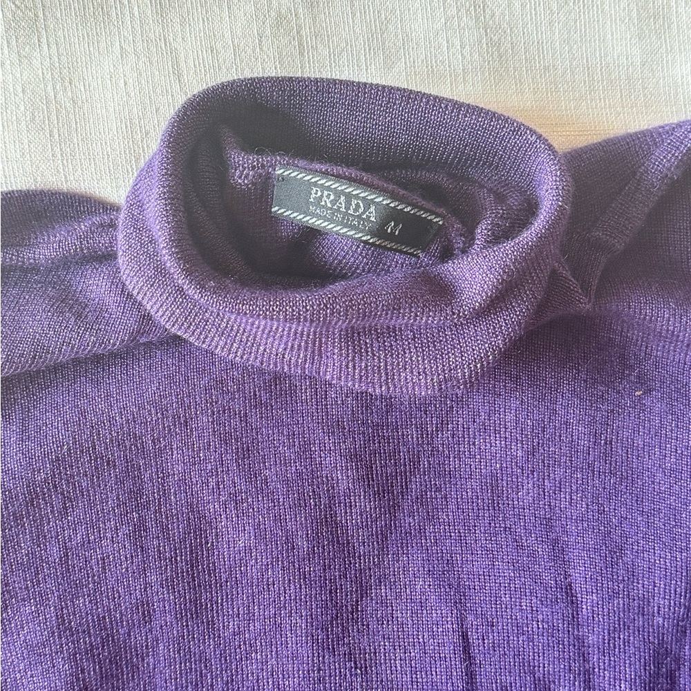 Vintage Prada Wool/Cashmere turtleneck sweater